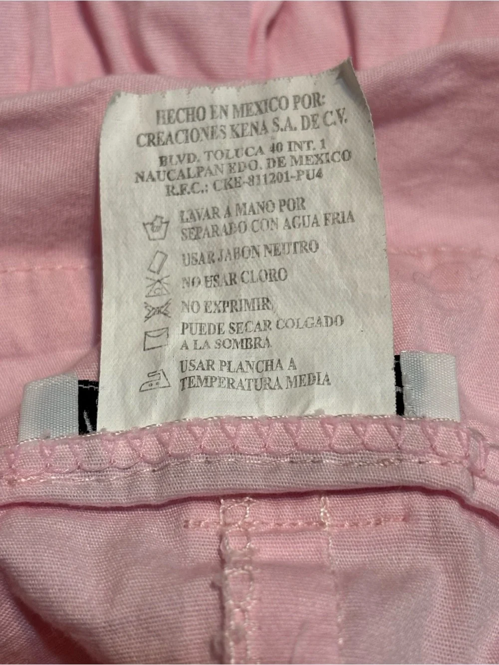 Vagabond Kid's 13 Light Pink Skirt with Ruffled Hem & Zippered Pockets & Closure